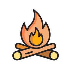 campfire icon design