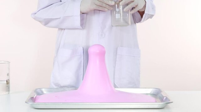Colorful Foam Eruption Science Experiment