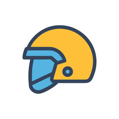  Safety Helmet Icon Design