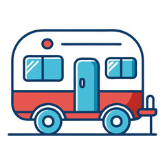 caravan icon design
