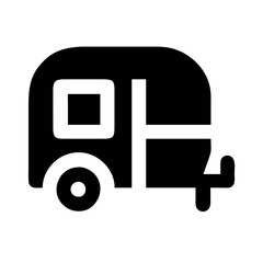 caravan icon design