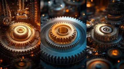 Intricate Machinery: A Symphony of Gears and Precision