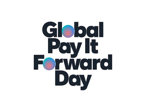 Global Pay It Forward Day graphic design