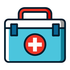 first aid box icon design