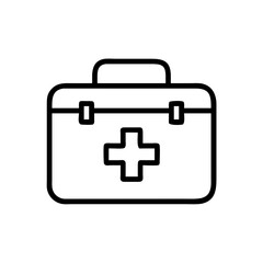 first aid box icon design