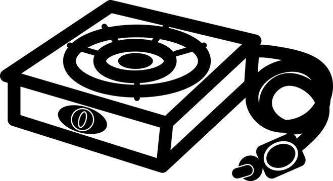 recommend clip art: gas stove vector outline