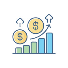  Financial Growth Icons for Profit Strategies