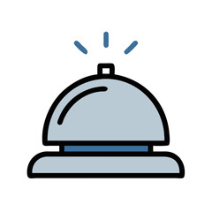 hotel bell icon design