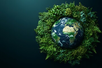 Fototapeta premium Earth Day, Environment concept and Eco concept