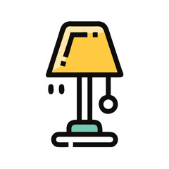 lamp icon design