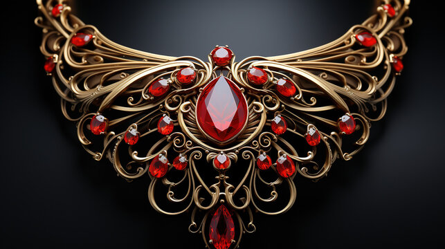 design a necklace pattern for the emperor of dragons
