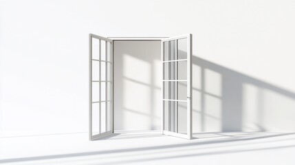 Open Doorway to Light: Minimalist Interior Design