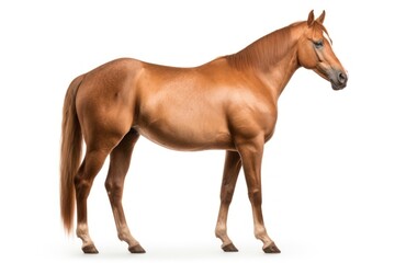 Fototapeta premium Horse standing animal mammal.