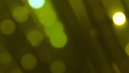 Obraz premium Abstract Green Bokeh Background with Blurred Lights