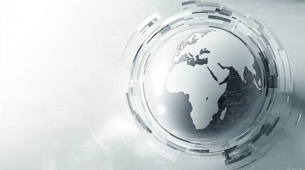 Digital background perfect for tech processes, neural networks, artificial intelligence, data transfer and security, ai generated background for digital storage, multimedia presentations