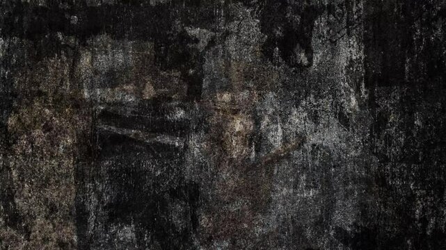 4k Looped Animated Grunge Damaged Film Texture Overlay Background, dust and scratches and noise effects.