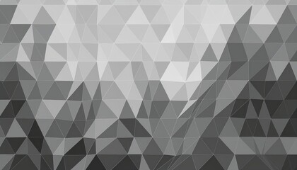 Striking Abstract Artwork Gray Triangle Patterns on a Dramatic Black Background, Exuding Modern Minimalism and Geometric Elegance, Perfect for Contemporary Decor or Digital Art Projects.