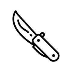 pocket knife icon design