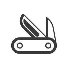 pocket knife icon design
