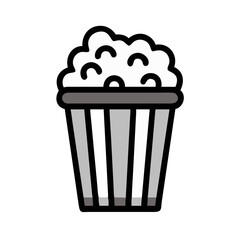 popcorn icon design