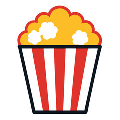 popcorn icon design