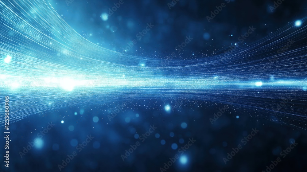 Fototapete Digital background perfect for tech processes, neural networks, artificial intelligence, data transfer and security, ai generated background for digital storage, multimedia presentations