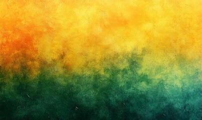 Abstract colorful background with vibrant yellow and green gradients. The texture is reminiscent of watercolor or tie-dye, creating a dynamic and artistic feel.