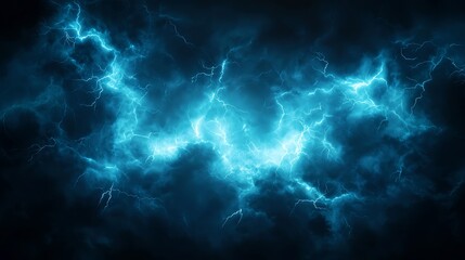 Obraz premium Abstract Blue Energy Background