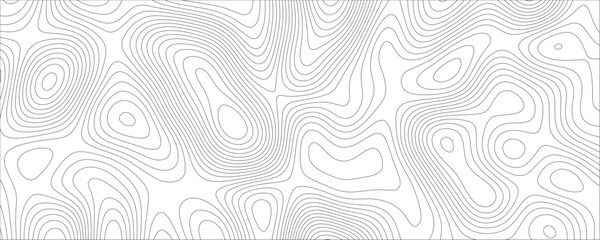 Abstract concept with  graphic element and geography scheme topographic map. landscape cartography terrain texture. Ocean topographic line map with curvy wave lines