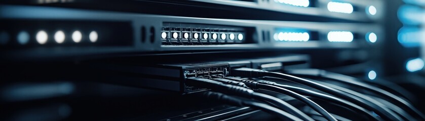 digital abstract background, monitor, server, security