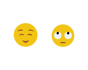 Fototapeta premium Emoji set