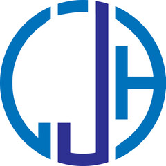 Fototapeta premium LJH Circle logo.eps