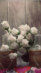 Valentines Day with pictures of flowers, hearts and Background make you feel the Love in the Air
