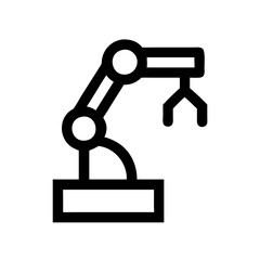 robot arm icon design