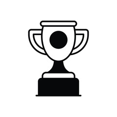 Trophy vector icon