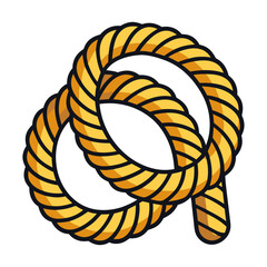 rope icon design
