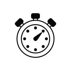 Stopwatch vector icon