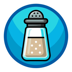 salt shaker icon design