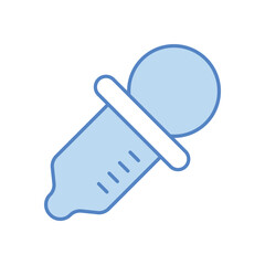Test Tube icon design stock illustration