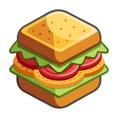 sandwich icon design