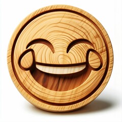 Smiling emoji happy and cheerful, representing summer vibes, joy, and fun in a cute cartoon style.