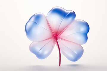 Fototapeta premium A Dance of Colorful Glass Flowers Vibrant Glass Petals on Dark Canvas Macro Marvels of Color and Light