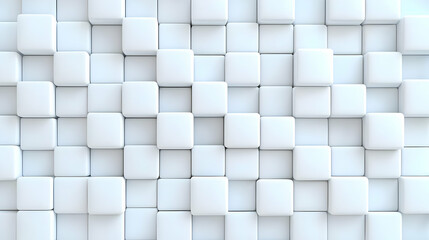 White cube texture background; abstract design