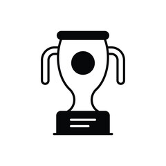 Winner Trophy vector icon