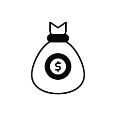 Money Bag vector icon