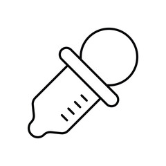 Test Tube icon design stock illustration