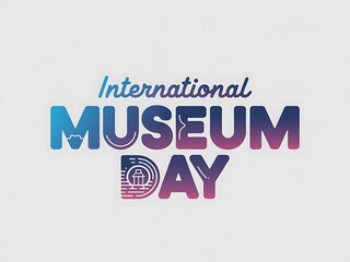 International Museum Day graphic design celebration