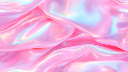 Obraz premium Abstract fluid 3d renders holographic iridescent neon curved waves in motion light dynamic background. 3d render of colorful abstract waves, glowing light effect on a dark background, glowing fluid