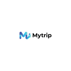 M letter modern tour logo design