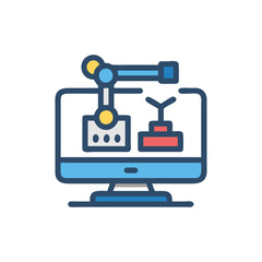  Advanced Computer Aided Manufacturing Icon